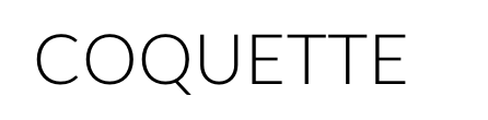 Coquette